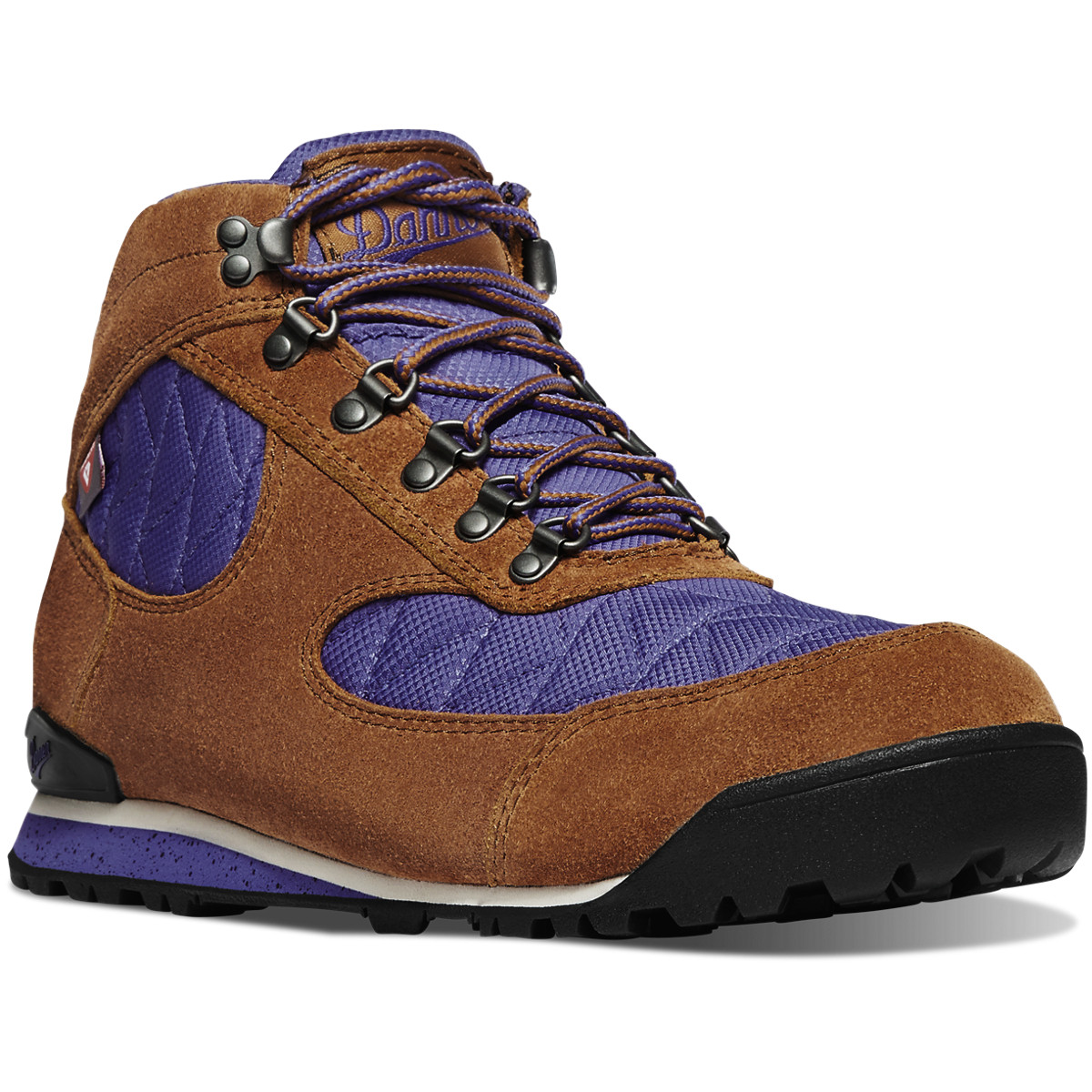 Danner Jag Quilt Dark Brown/Purple Hiking Boots Womens - South Africa 79014XICT